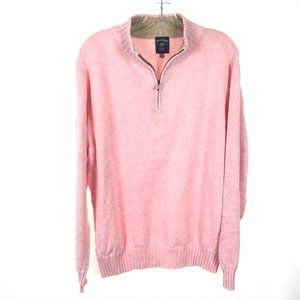 NWOT Size Large Bills Khakis Quarter Zip Sweater
